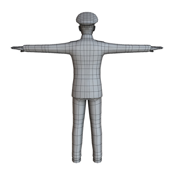 3d navy male 01 - Navy Male 01 by ignisfatuus